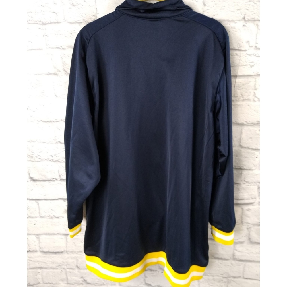 Vintage 90s Y2K Nike Full Zip Track Jacket Navy L - Picture 3 of 8